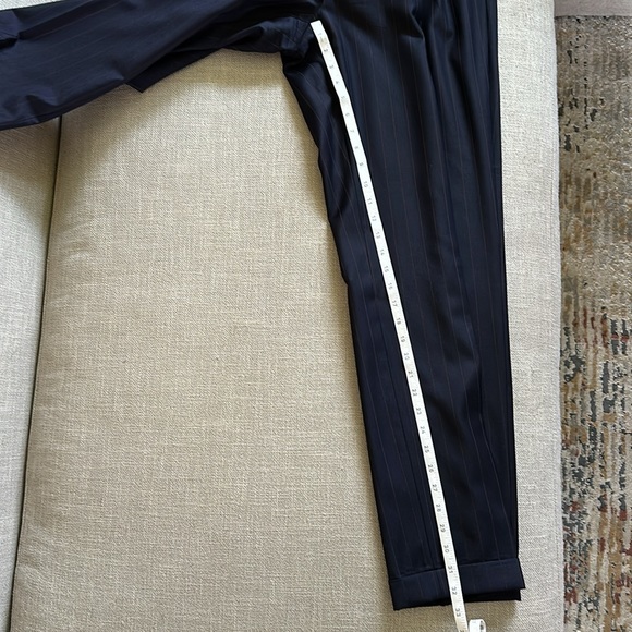 Brooks Brothers Navy Pin-Striped Suit — 42L/36 - Picture 13 of 16